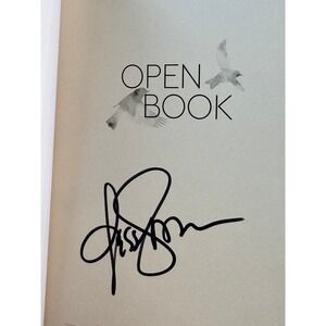 Jessica Simpson Open Book Signed Autobiography Hardcover 2020 Target Exclusive